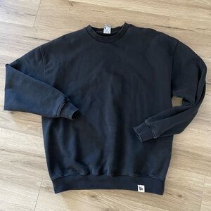 Young LA gin and juice heavyweight French terry oversized crew neck M washed